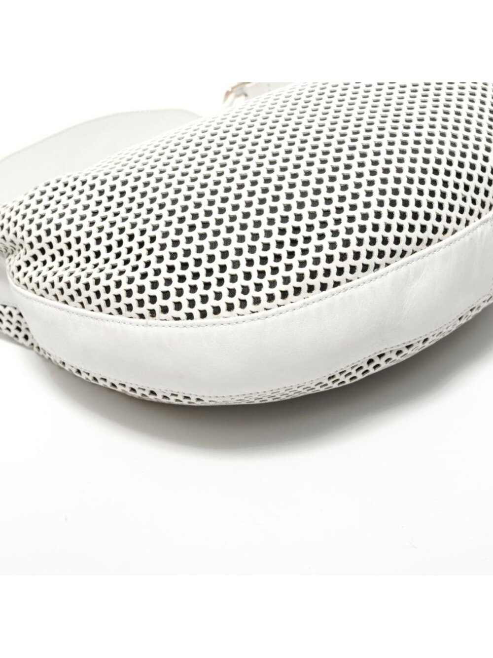 Dior Shoulder Bag Perforated Hobo Leather - Picture 5 of 10